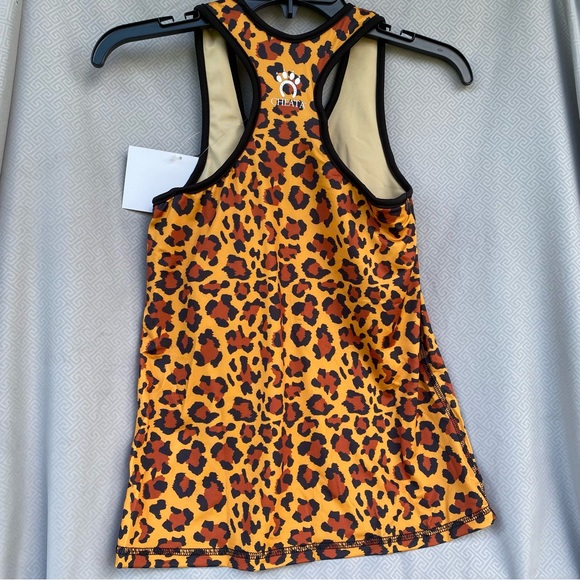 Cheata Equestrian Trotter Compression Tank Leopard Size Small NWT - Picture 7 of 9